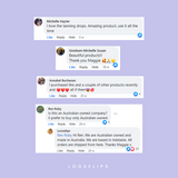 positive reviews of the looselips glow up tanning drops