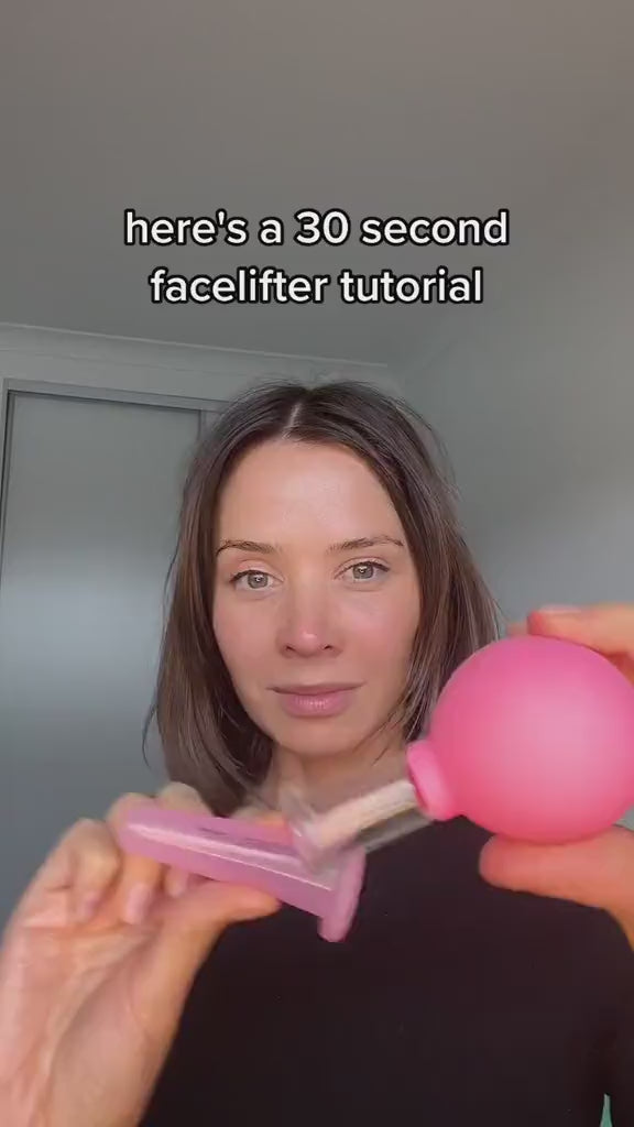video of looselips face sculptors tutorial explaining how to use the face lifters.